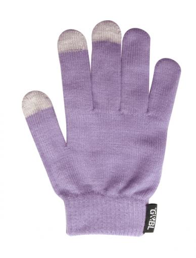 G&BL 3566 Gloves violet M - Rukavice pre dotykový displej
