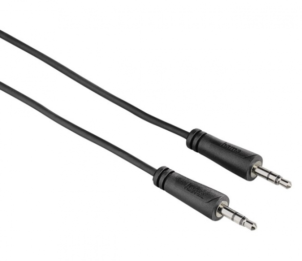 Hama audio kábel jack - jack 1.5m 1* - Jack-Jack kabel  1.5m