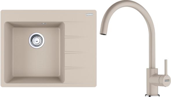 Franke SET G270 SA - Set drez CNG 611-62 TL/2 sahara + batéria FC6018.082