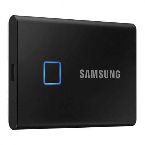 Samsung T7 Touch 500GB black - SSD prenosný disk USB-C 3.1