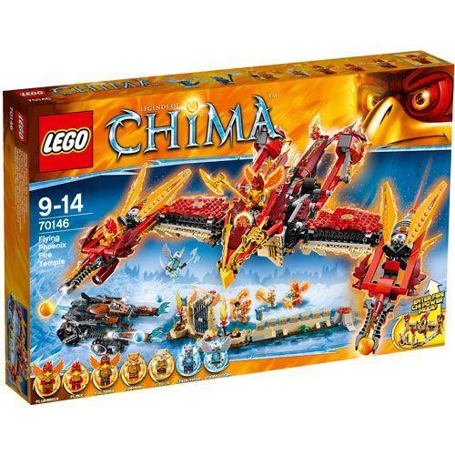 LEGO Chima LEGO CHIMA 70146 Lietajúci ohnivý chrám Fénix - Stavebnica