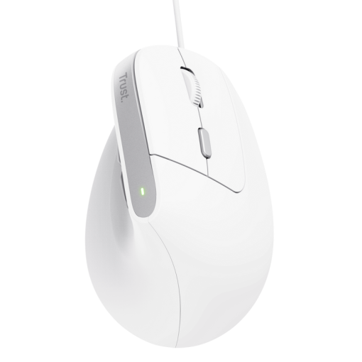 Trust Bayo II Ergo Wired Mouse White - Vertikálna myš