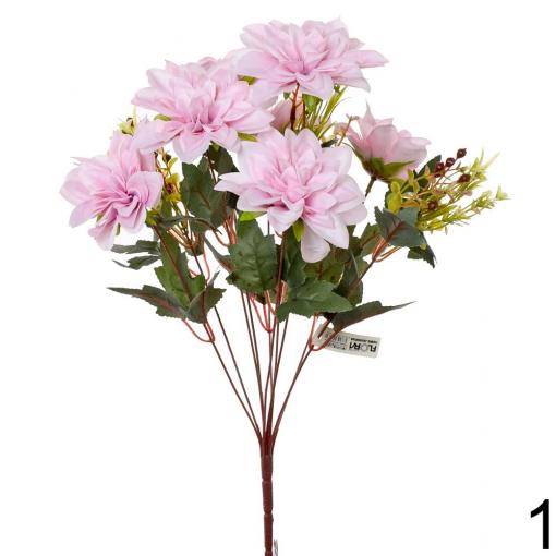 Kytica dahlia 50cm fialová - Umelé kvety