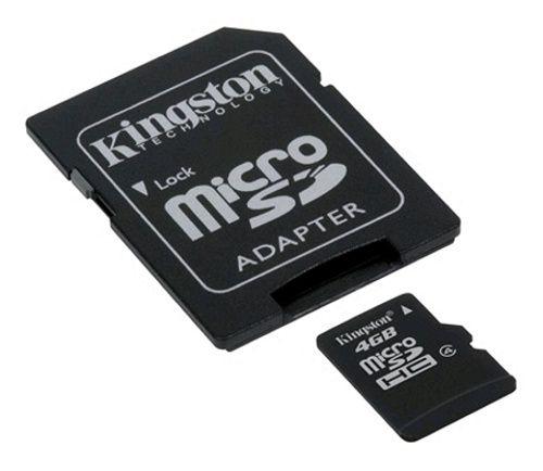 Kingston MicroSD(HC) 4 GB Class 4 - Pamäťová karta