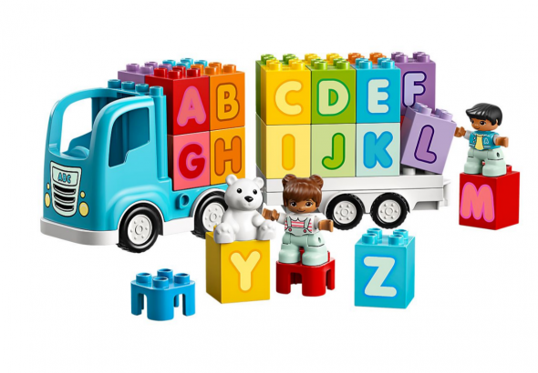 LEGO Duplo LEGO® DUPLO® 10915 Nákladiak s abecedou - Stavebnica