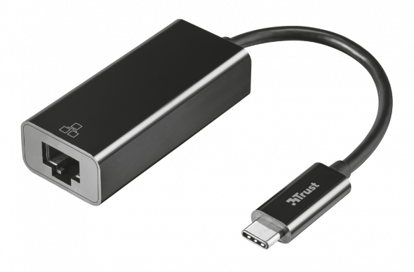 Trust USB-C to Ethernet Adapter - redukcia USB-C