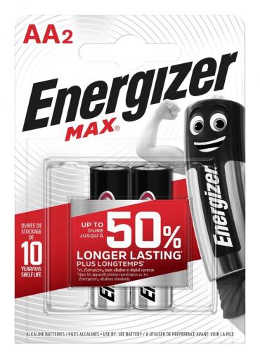 Energizer MAX LR6 (AA) 2ks - Batérie alkalické