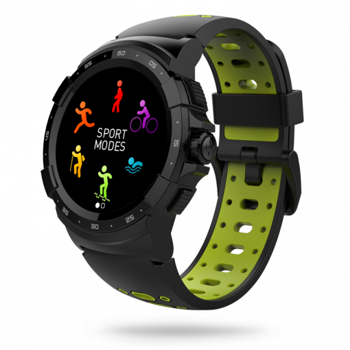 MyKronoz ZeSport2 Black/Yellow - smart hodinky