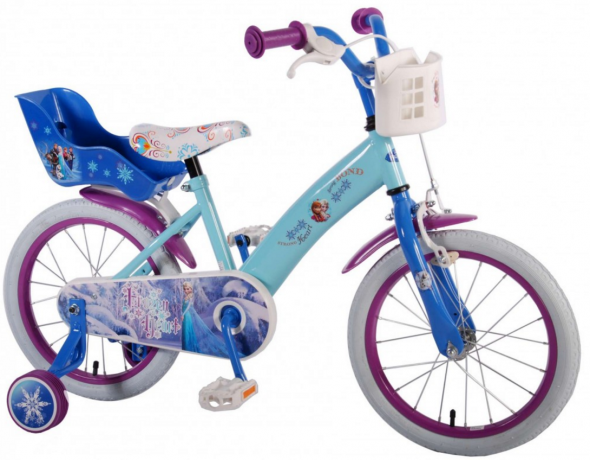 VOLARE Frozen 16", Blue - Detský bicykel