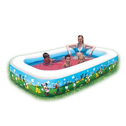 Bestway Bazén Bestway® 91008, Mickey Mouse, detský, nafukovací, 2,62x1,75x0,51 m - Bazén
