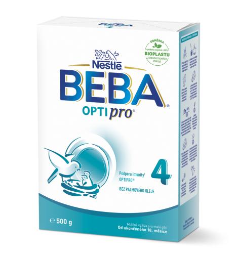 BEBA OPTIPRO® 4 Mlieko batoľacie, 500 g?