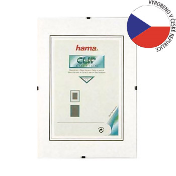 Hama - Fotorám plastový clip-Fix, priehľadný, 21x29,7cm