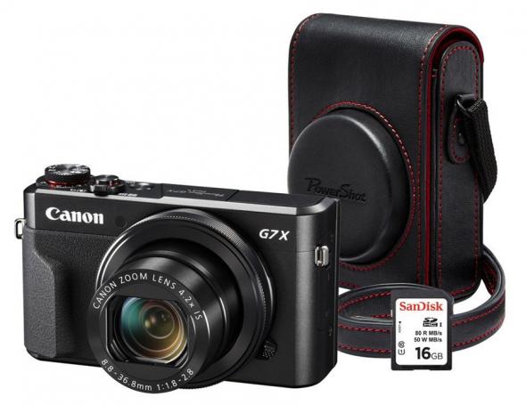 Canon G7 X Premium kit +pam.karta+púzdro - Digitálny fotoaparát
