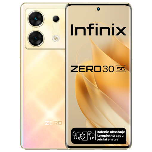 Infinix Zero 30 5G 12/256GB zlatá - Mobilný telefón