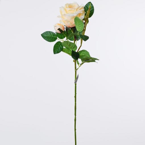 Ruža BROSKYŇOVÁ 75cm - Umelé kvety