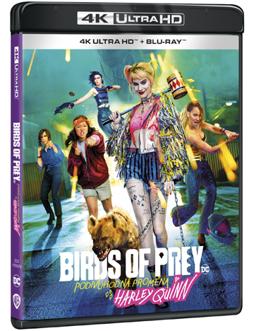 Birds of Prey - Vtáky noci a fantastický prerod jednej Harley Quinn (2BD) - UHD Blu-ray film (UHD+BD)