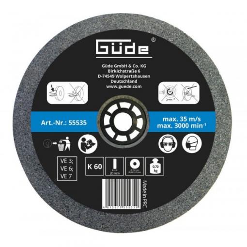 GUDE - Brúsny kotúč 150x20x32 mm K60
