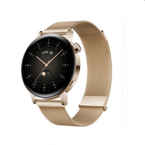 HUAWEI Watch GT3 42mm Elegant zlatá - Smart hodinky