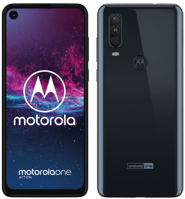 Motorola One Action modrý - Mobilný telefón