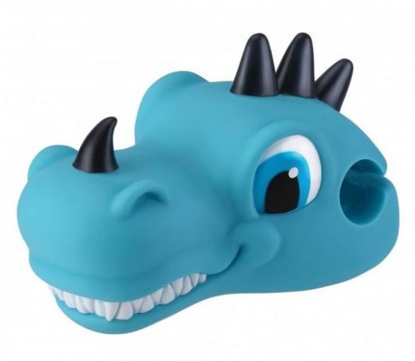 Globber Globber ozdobná hlavička pre kolobežku - dino blue