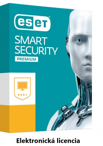 ESET Smart Security Premium 1PC + 2rok Predĺženie - Elektronická licencia