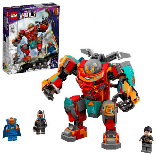 Dino LEGO® Super Heroes 76194 Sakaarianský Iron Man Tonyho Starka - Plyšové zvieratko