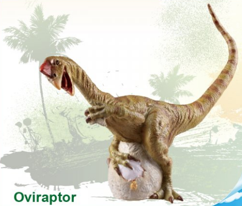 MIKRO -  Dinosaurus Oviraptor 19cm v sáčku - Dinosaurus