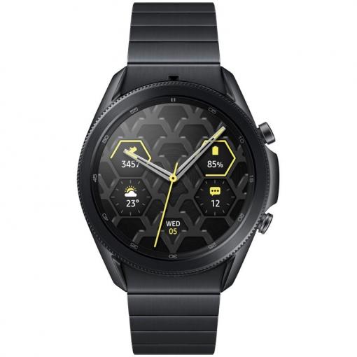 Samsung Galaxy Watch3 45mm TITAN čierne - Smart hodinky