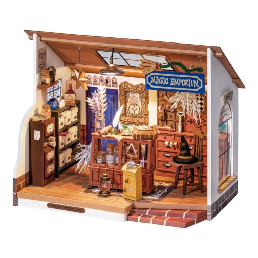 RoboTime miniatúra domčeka Kúzelnícky obchodík - skladačka