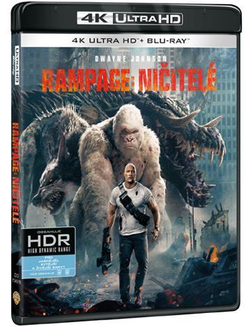 Rampage - Besnenie (2BD) - UHD Blu-ray film (UHD+BD)