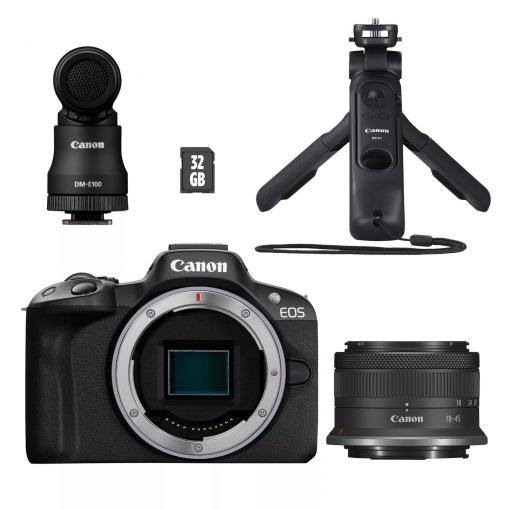 Canon EOS R50 BK + RF-S 18-45 CREATOR KIT - Digitálny bezzrkadlový fotoaparát