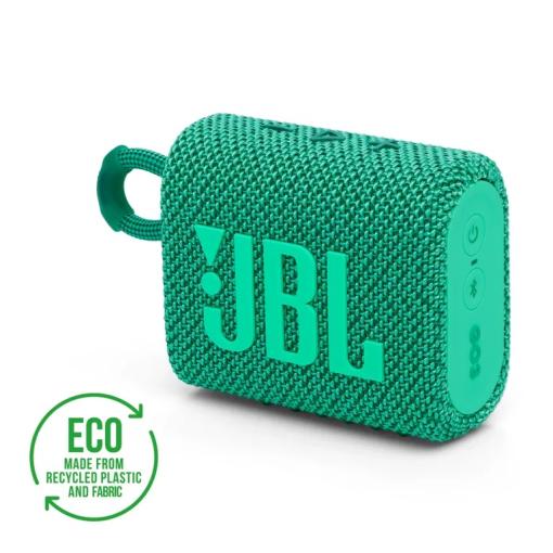 JBL GO3 Eco Green - Prenosný vodotesný bezdrôtový reproduktor
