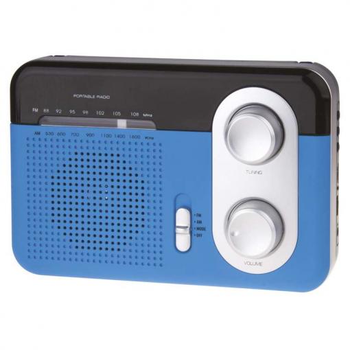 EmGo 1610B modré vystavený kus - prenosné USB rádio