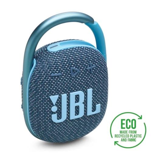 JBL CLIP 4 Eco Blue - Ultra prenosný vodeodolný reproduktor