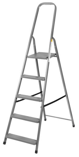 Strend Pro - Schodíky Strend Pro ST-D4, 4 stupienkové, oceľové, rebrík, 149 cm, nosn. 125 kg