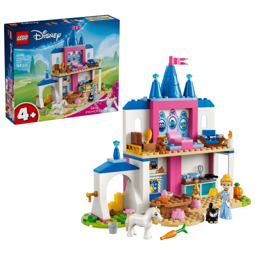 Lego Popoluškin zámok a zvieratká