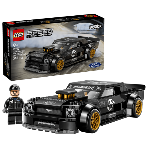 Lego Ken Block a '65 Ford Mustang Hoonicorn V1