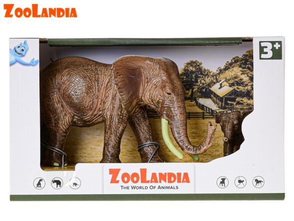 MIKRO -  Zoolandia slonica s mláďaťom - Zvieratká