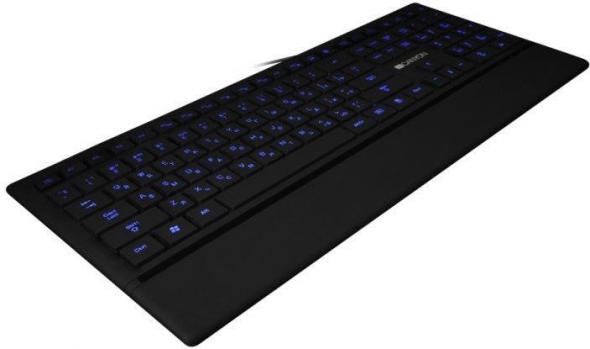Canyon - multimediálna klávesnica, čierna, SK