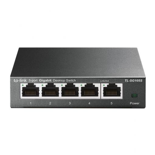 TP-Link TL-SG105S - 5-Port Gigabit Desktop Switch