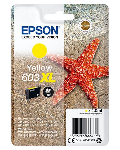 Epson 603XL yellow XP-2100/3100 4ml - Náplň pre tlačiareň