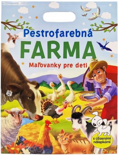 FONI-BOOK Pestrofarebná Farma Maľovanky pre deti - Kniha