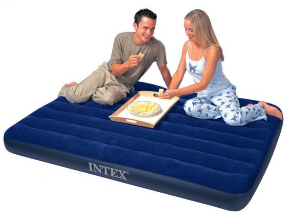 Intex nafukovacia posteľ Full Classic Downy - Nafukovacia postel