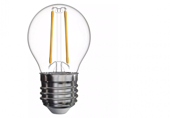 Emos Filament Mini Globe 2.2W E27 teplá biela - LED žiarovka