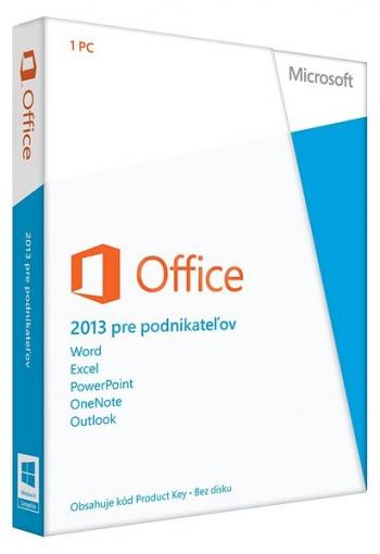Microsoft Office 2013 pre podnikateľov SK - Kancelársky balík