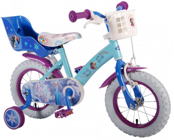 VOLARE Frozen 12 " Banana, Blue - Detský bicykel