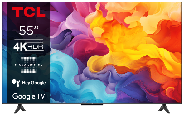 TCL 55V6B  + Sledovanie.tv na 6 mesiacov zadarmo - 4K LED Google TV