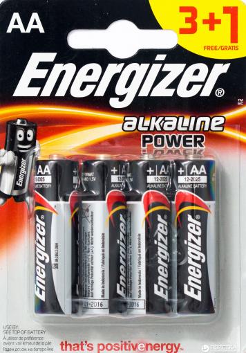 Energizer Base LR6 (AA) 3+1ks - Batérie alkalické