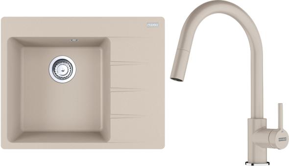 Franke SET G286 SA - Set drez CNG 611-62 TL/2 sahara + batéria FC 6051.082