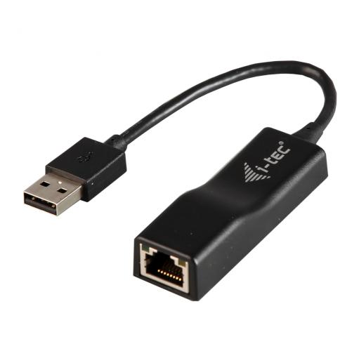 i-Tec USB 2.0 Fast Ethernet Adapter - sieťový adaptér USB - Ethernet (RJ45) - externá sieťová karta